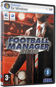 Football Manager 2008 - Box - 3D Image