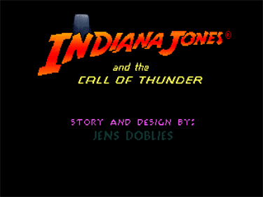Indiana Jones and the Call of Thunder - Screenshot - Game Title Image