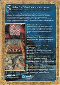 Hoyle Majestic Chess - Box - Back Image