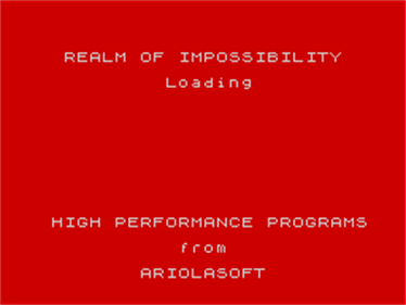 Realm of Impossibility - Screenshot - Game Title Image