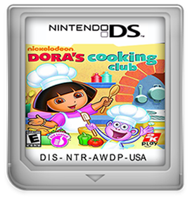 Dora the Explorer: Dora's Cooking Club - Fanart - Cart - Front Image