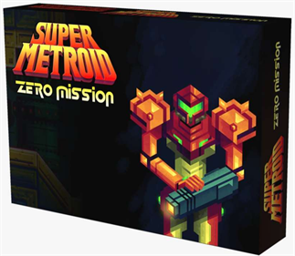 Metroid Super Zero Mission - Fanart - Box - Front Image