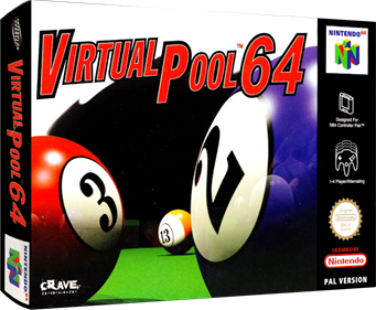 Virtual Pool 64 - Box - 3D Image