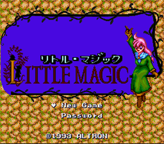 Little Magic - Screenshot - Game Title Image