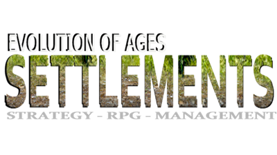 Evolution of Ages: Settlements - Clear Logo Image