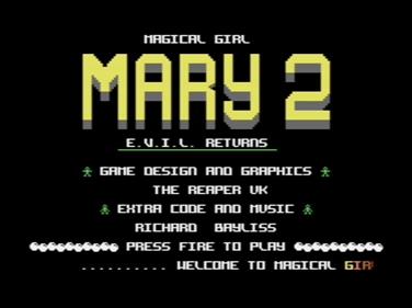 Magical Girl Mary 2: E.V.I.L. Returns - Screenshot - Game Title Image
