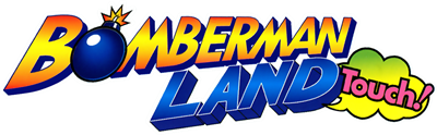 Bomberman Land Touch! - Clear Logo Image