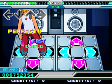 Dance Dance Revolution Extreme - Screenshot - Gameplay Image
