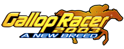 Gallop Racer 2003: A New Breed - Clear Logo Image