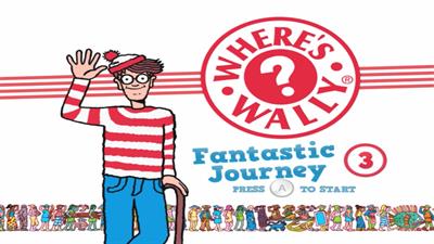 Where's Wally: Fantastic Journey 3 - Screenshot - Game Title Image