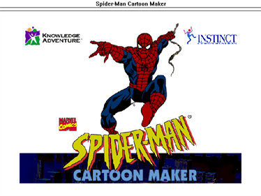 Spider-Man Cartoon Maker - Screenshot - Game Title Image