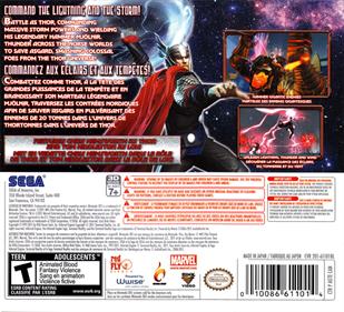 Thor: God of Thunder - Box - Back Image