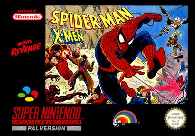 Spider-Man X-Men: Arcade's Revenge - Box - Front Image