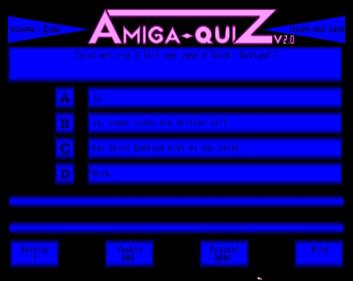 Amiga Quiz 2.0 - Screenshot - Gameplay Image