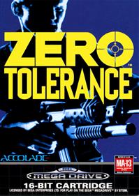Zero Tolerance - Fanart - Box - Front Image