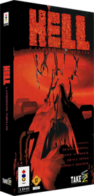 Hell: A Cyberpunk Thriller - Box - 3D Image