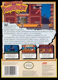 Defenders of Dynatron City - Box - Back Image