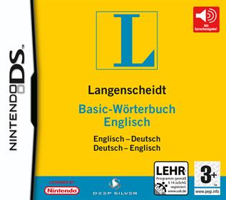 Langenscheidt Basic-Woerterbuch Englisch - Box - Front Image