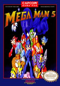 Mega Man 5 - Fanart - Box - Front Image