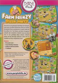 Farm Frenzy: Pizza Party - Box - Back Image