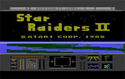 Star Raiders II - Screenshot - Game Title Image
