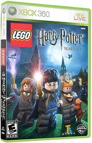 LEGO Harry Potter: Years 1-4 - Box - 3D Image