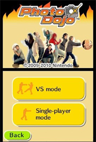 Photo Dojo - Screenshot - Game Select