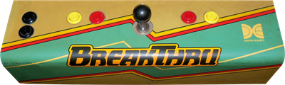 BreakThru - Arcade - Control Panel Image