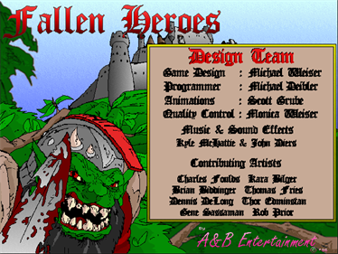 Fallen Heroes - Screenshot - Game Title Image