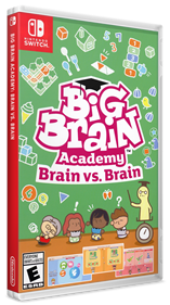 Big Brain Academy: Brain vs. Brain - Box - 3D Image