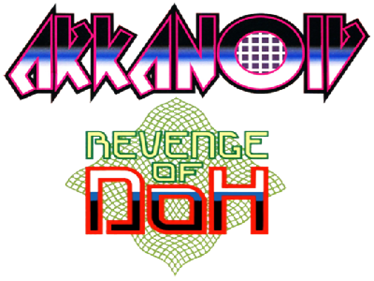 Arkanoid: Revenge of DOH - Clear Logo Image