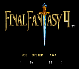Final Fantasy 4: Job System