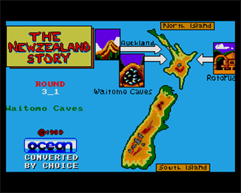 The NewZealand Story - Screenshot - Game Select