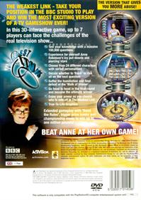 The Weakest Link - Box - Back Image