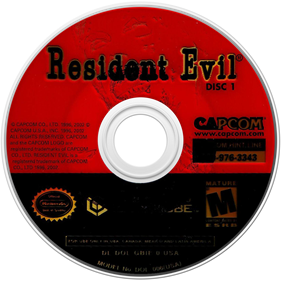 Resident Evil: 10th Anniversary Collection (Player's Choice) - Disc Image