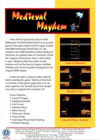 Medieval Mayhem - Box - Back Image