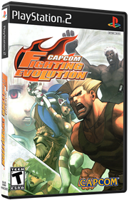 Capcom Fighting Evolution - Box - 3D Image