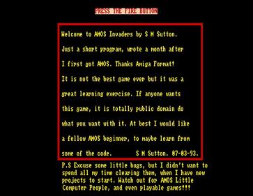 AMOS Invaders - LaunchBox Games Database