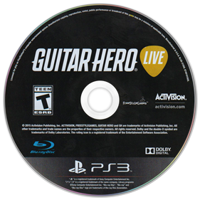 Guitar Hero Live - Disc Image