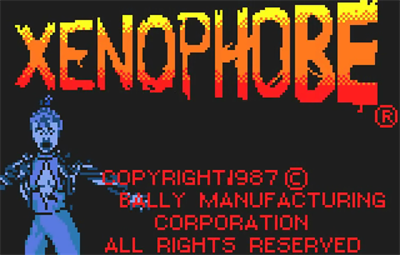 Xenophobe - Screenshot - Game Title Image