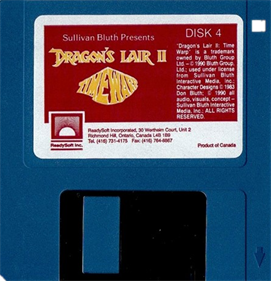 Dragon's Lair II: Time Warp - Disc Image