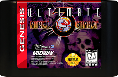 Ultimate Mortal Kombat 3 - Cart - Front Image
