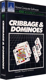 Cribbage & Dominoes - Box - 3D Image