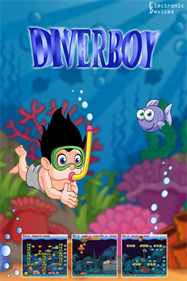 Diver Boy - Fanart - Box - Front