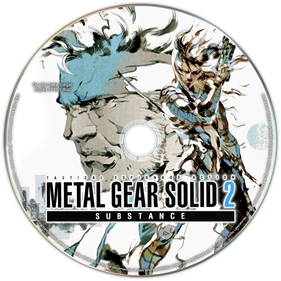 Metal Gear Solid 2: Substance - Fanart - Disc Image