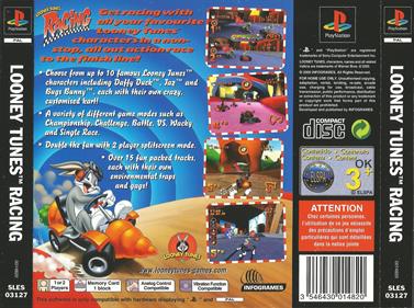 Looney Tunes Racing - Box - Back Image