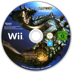 Monster Hunter 3 - Disc Image