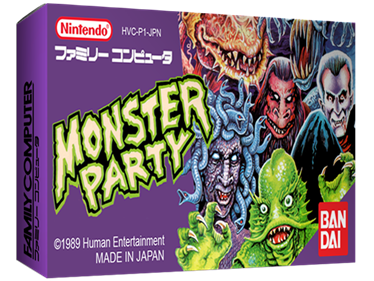 Monster Party - Box - 3D Image