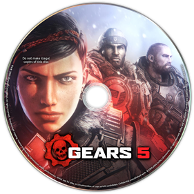 Gears 5 - Fanart - Disc Image