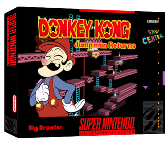 Donkey Kong: Jumpman Returns - Box - 3D Image
